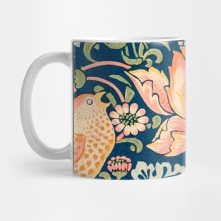 The strawberry thieves pattern old vintage art painting Mug